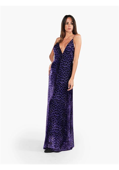 Slip dress in velluto con stampa the twilight leopard FORTE FORTE | Abiti | 11103MYDRESS9117